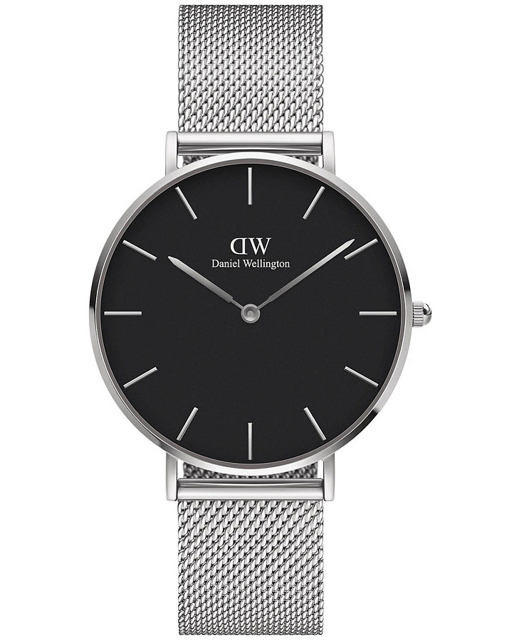 Часы Daniel Wellington Petite Sterling DW00100304 — женские, черный