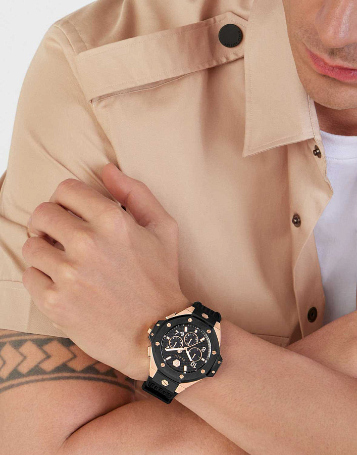 Часы Philipp Plein The Skull PWPRA0824 — силикон, мужские
