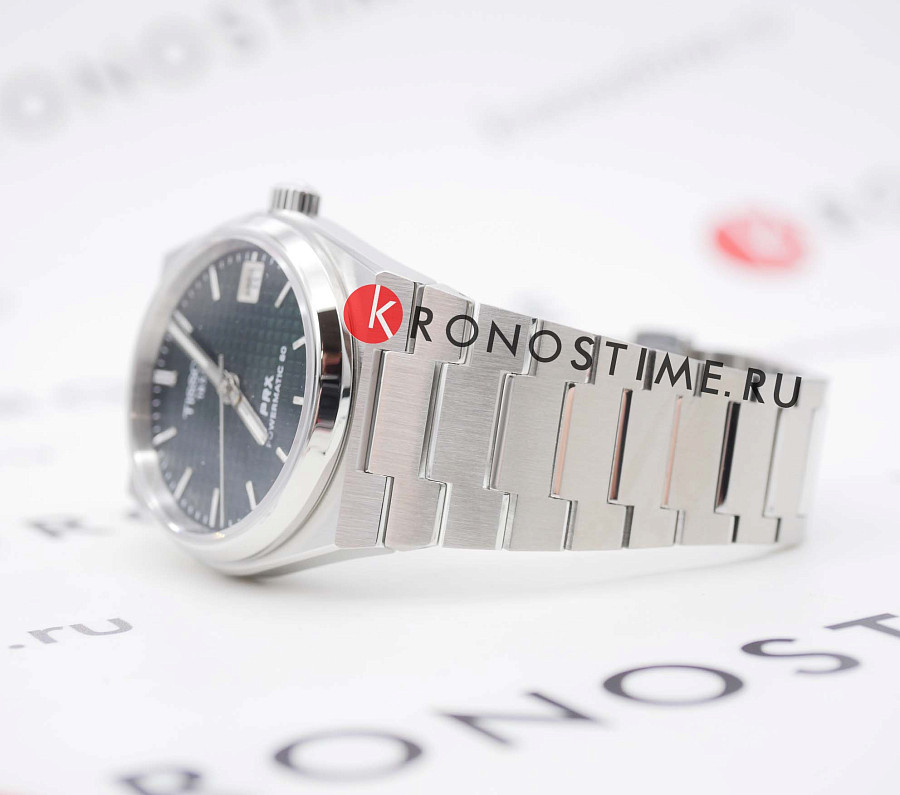 Часы Tissot PRX Powermatic 80 T137.207.11.091.00 — женские, нержавеющая сталь 316l