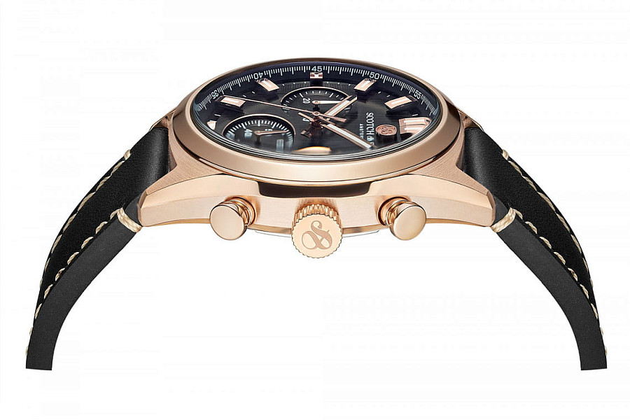 Часы Scotch&Soda SSM.107D — кварцевые, металл сталь