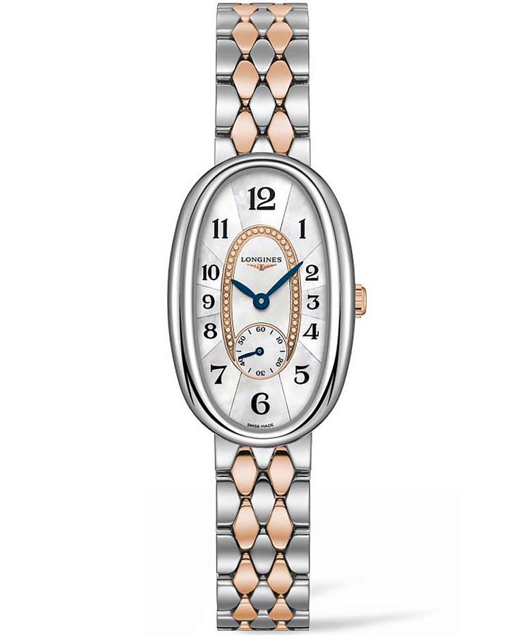 Часы Longines Symphonette L2.306.5.83.7 — женские, перламутровый