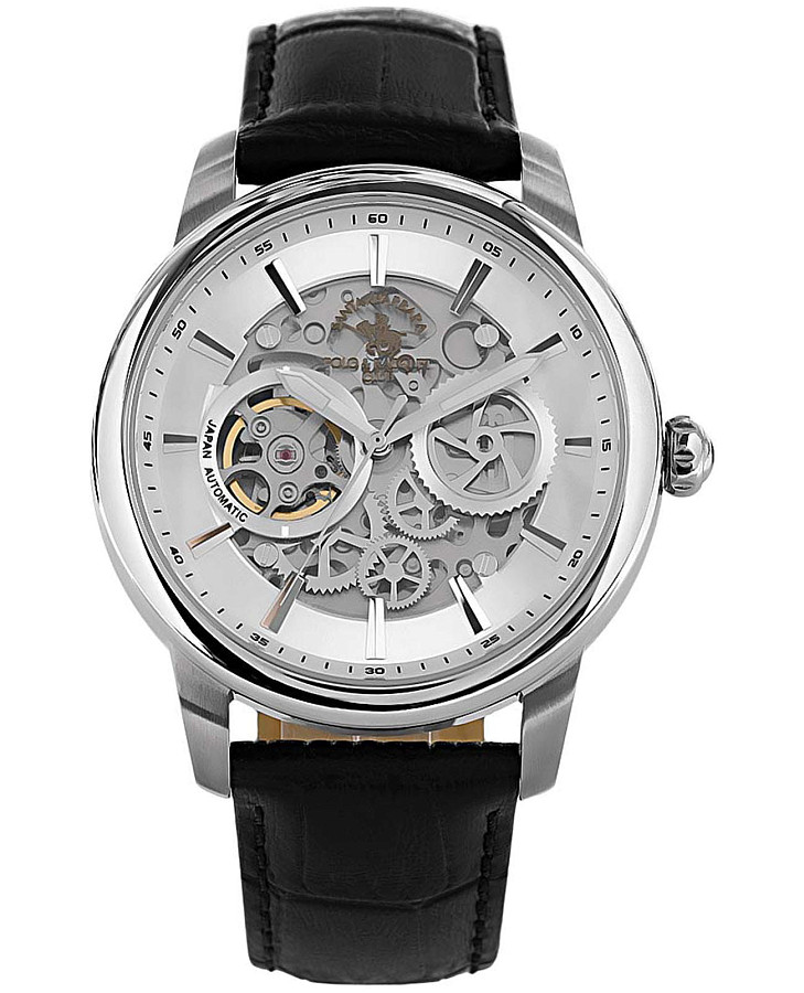 Часы Santa Barbara Polo & Racquet Club Luxury SB.1.10522-1 — мужские, серебристый
