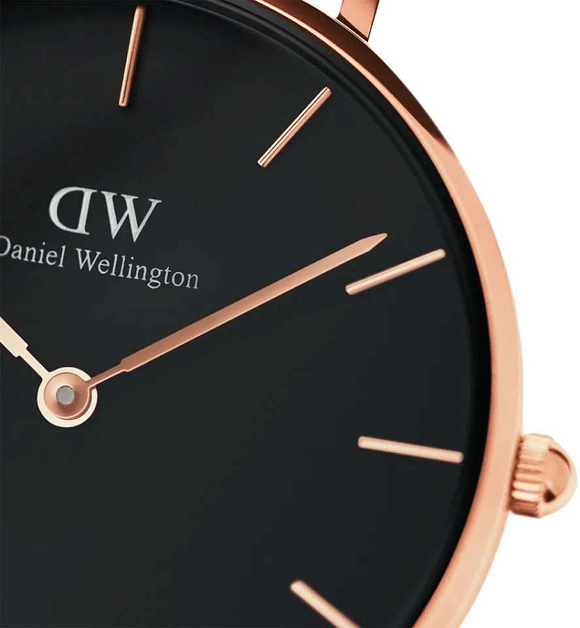 Часы Daniel Wellington Petite York DW00100170 — кожаный, женские
