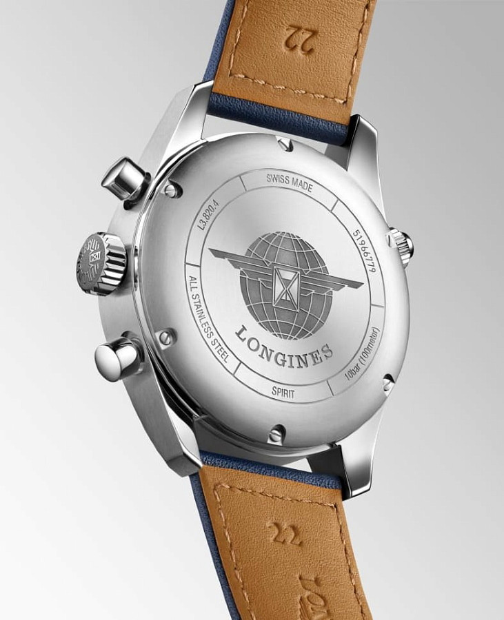 Часы Longines Spirit L3.820.4.93.3 — артикул L38204933