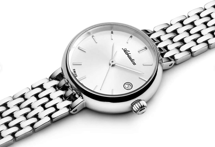 Часы Adriatica A3848.5113Q — кварцевые, металл сталь