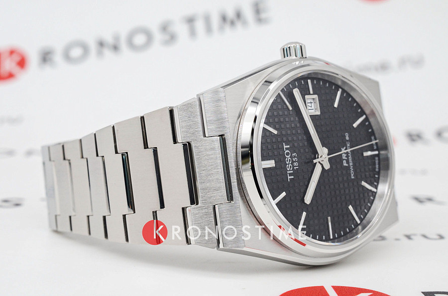 Часы Tissot PRX Powermatic 80 T137.407.11.051.00 — сталь металл, Швейцария