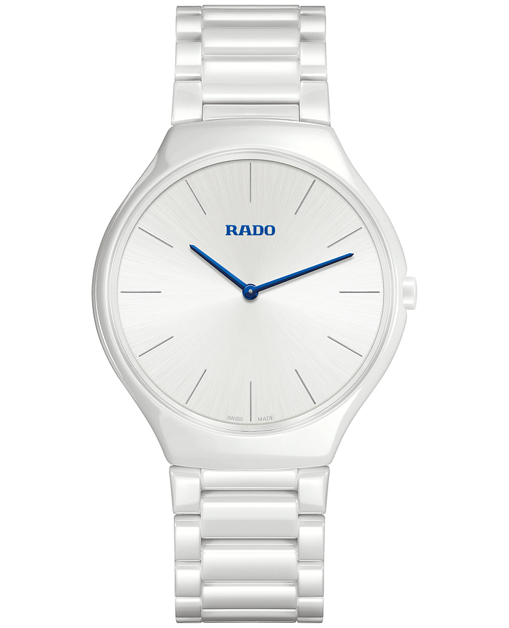 Часы Rado True Thinline R27957022 — мужские, черный