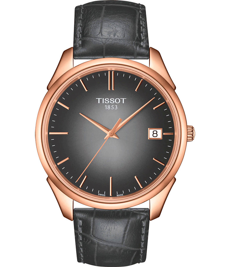 Часы Tissot Vintage 18K Gold T920.410.76.061.00 — мужские, черный