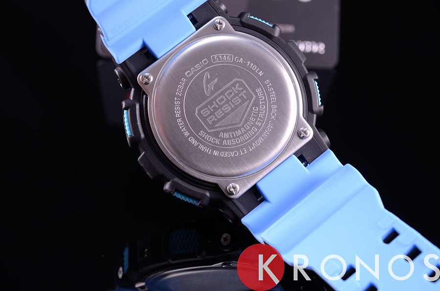 Часы Casio G-Shock GA-110LN-1A — мужские, полимер