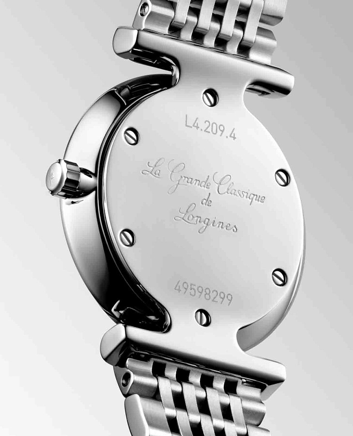 Часы Longines La Grande Classique L4.209.4.71.6 — серебристый, металл сталь