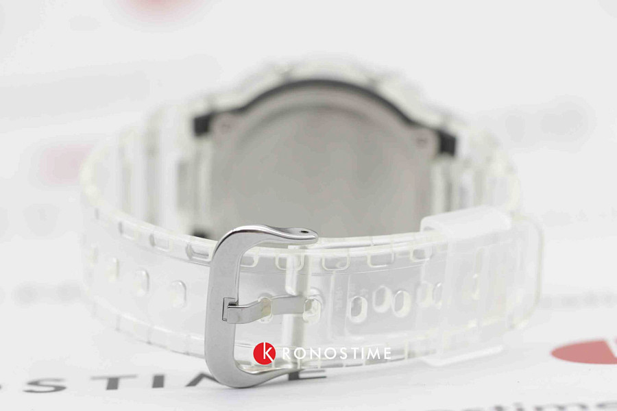 Часы Casio G-Shock DW-5600SKE-7 — мужские, прозрачный