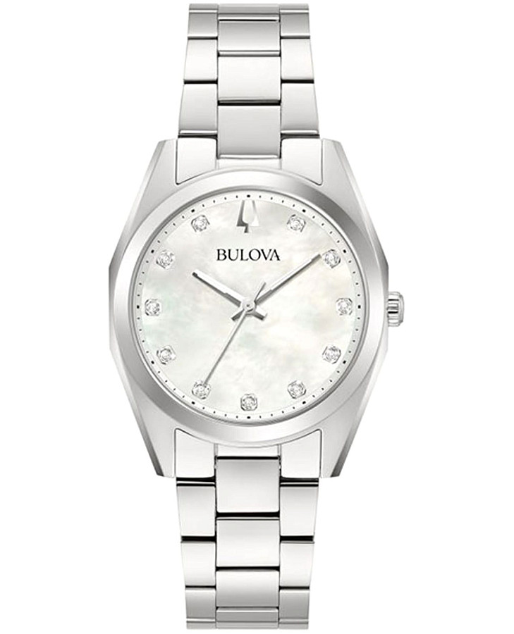 Часы Bulova Surveyor 96P228 — женские, серебристый