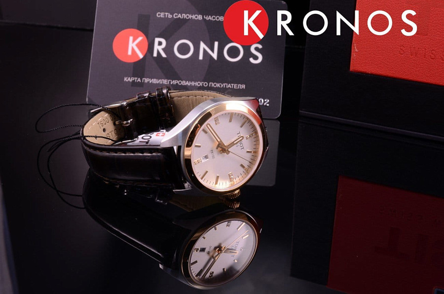 Часы Tissot PR 100 Lady T101.210.26.036.00 — кварцевые, Швейцария, женские