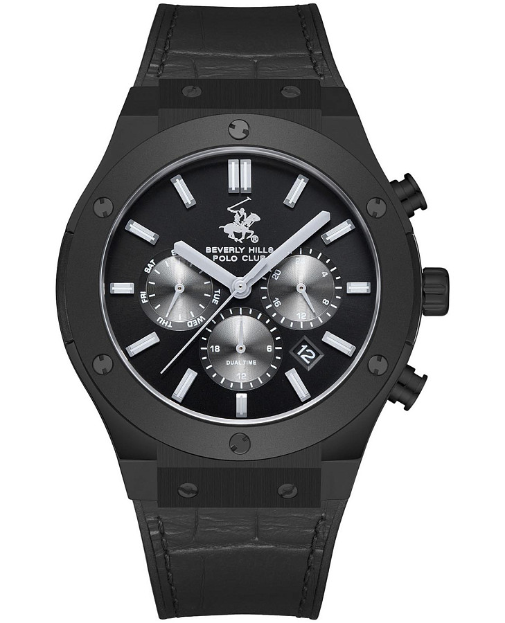 Часы Beverly Hills Polo Club BP3690X.651 — мужские, черный