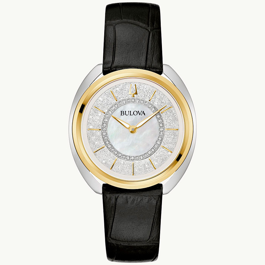 Часы Bulova Duality 98X134 — нержавеющая сталь с ip-покрытием, женские