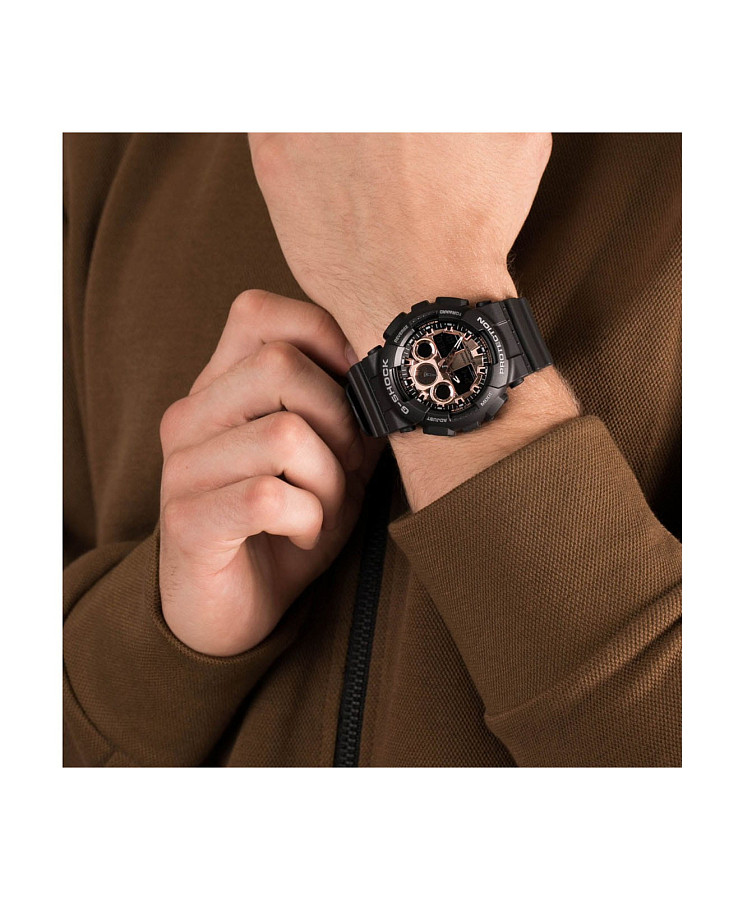 Часы Casio G-Shock GA-100MMC-1A — электронные, пластик