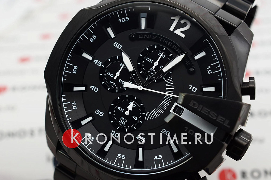 Часы Diesel Mega Chief DZ4283 — металл сталь, Италия