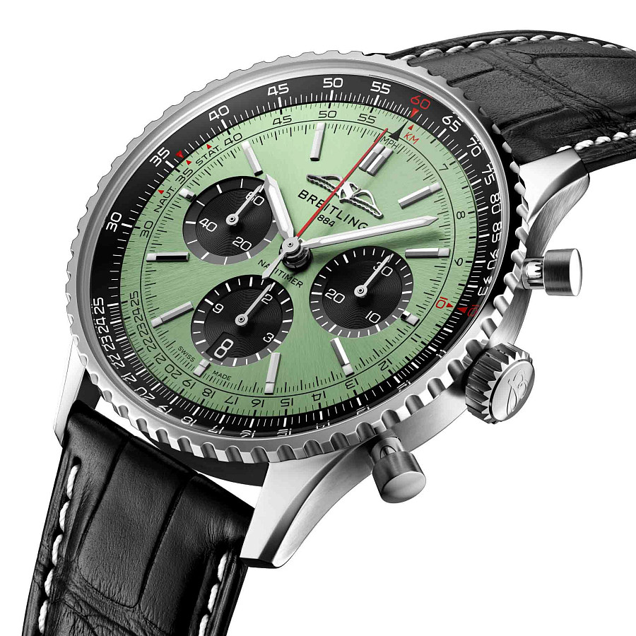 Часы Breitling Navitimer B01 Chronograph 43 AB0138241L1P1 — Швейцария, механические
