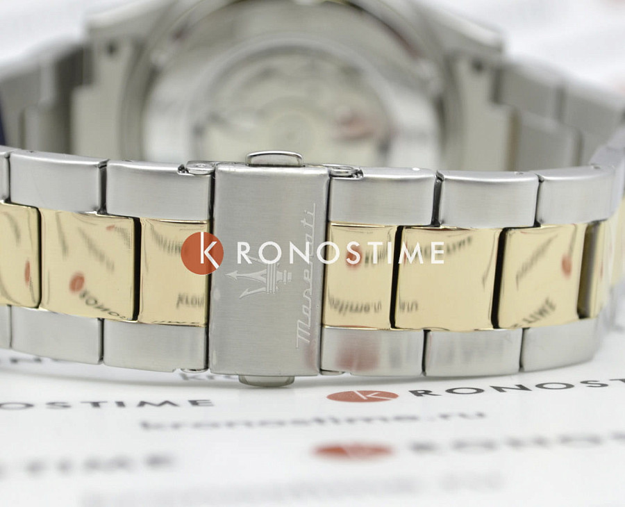 Часы Maserati Successo Chronograph R8823100001 — мужские, двухцветный