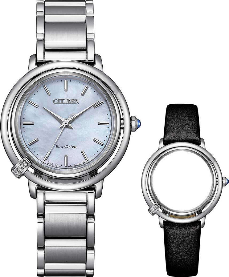 Часы Citizen Citizen L EM1090-60D — женские, нержавеющая сталь