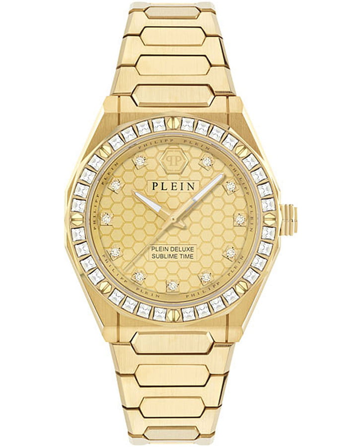 Часы Philipp Plein Plein Deluxe Lady PWVGA0426 — женские, золотой