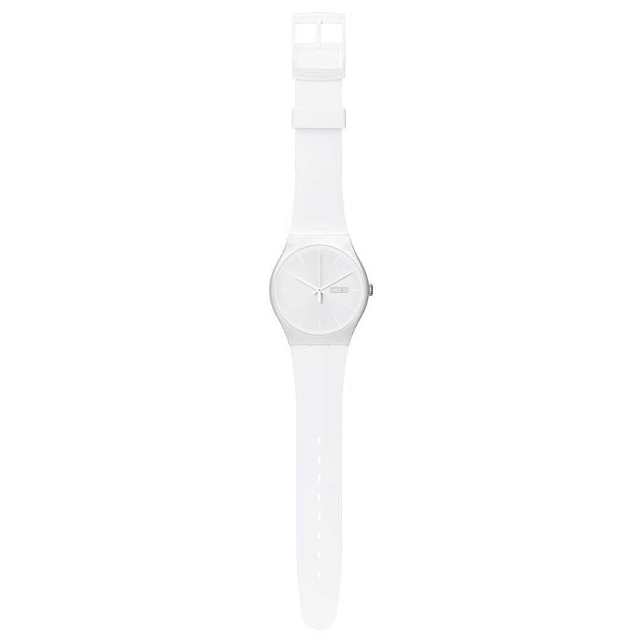Часы Swatch New Gent Biosourced SO29W704-S14 — белый, пластик