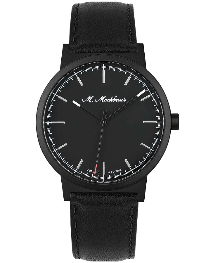 Часы Михаил Москвин Classic 5002L-8 — мужские, черный