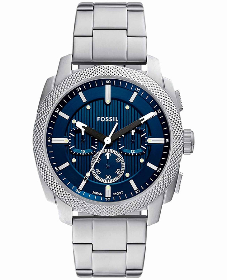 Часы Fossil Machine FS6096 — мужские, синий
