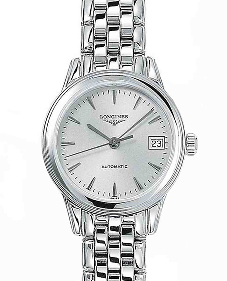 Часы Longines Flagship L4.274.4.72.6 — механические, металл сталь