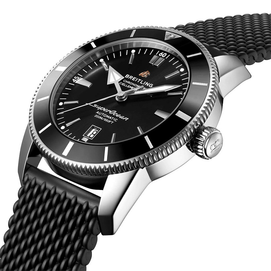 Часы Breitling Superocean Heritage B20 Automatic 46 AB2020121B1S1 — механические, сталь металл