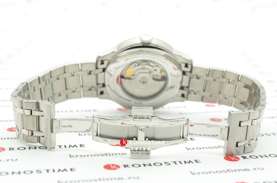 Часы Tissot Chemin des Tourelles GMT T099.429.11.038.00 — механические, Швейцария, мужские