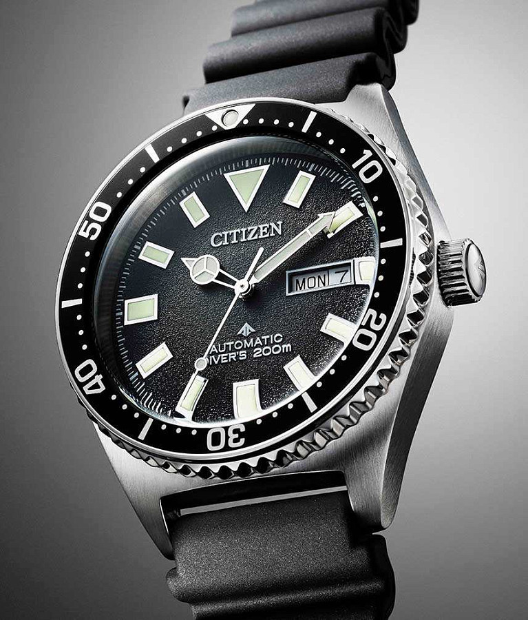 Часы Citizen Promaster NY0120-01E — сталь металл, полиуретан