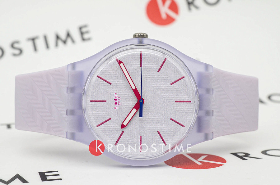 Часы Swatch Lavendaze SO29V101 — кварцевые, пластик