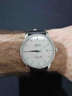 Фото покупателя: Швейцарские механические наручные часы Mido Baroncelli Heritage Gent M027.407.16.010.00