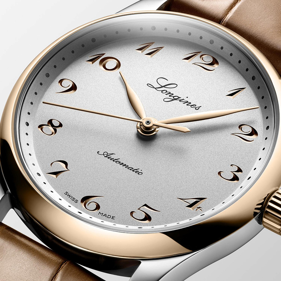 Часы Longines Master Collection l2.357.5.70.2 — кожаный, женские