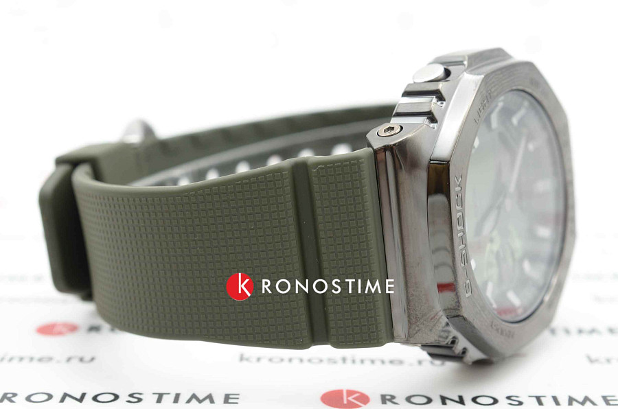 Часы Casio G-Shock GM-2100B-3AER (GM-2100B-3ADR) — мужские, зеленый