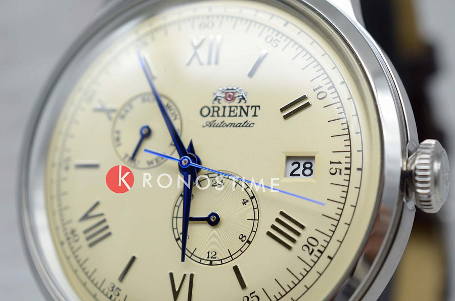Часы Orient Classic Automatic RA-AK0702Y (RN-AK0702Y) — кожаный, мужские