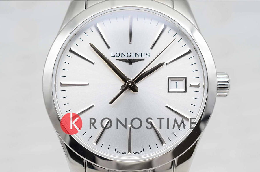 Часы Longines Conquest Classic L2.386.4.72.6 — металл сталь, Швейцария