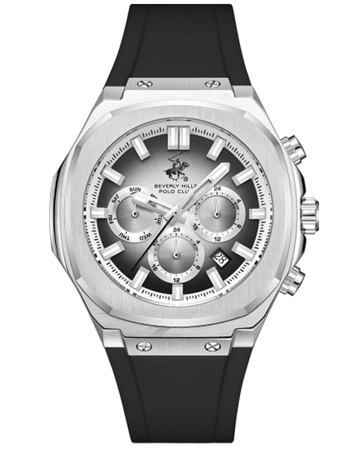 Часы Beverly Hills Polo Club BP3933X.331 — мужские, серый