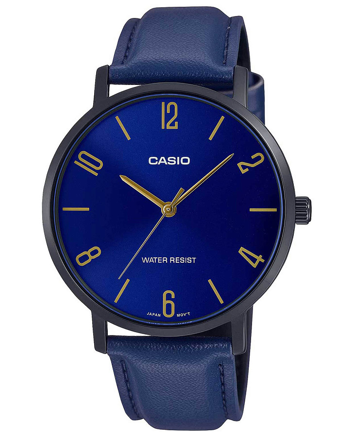 Часы Casio Collection MTP-VT01BL-2B — мужские, синий