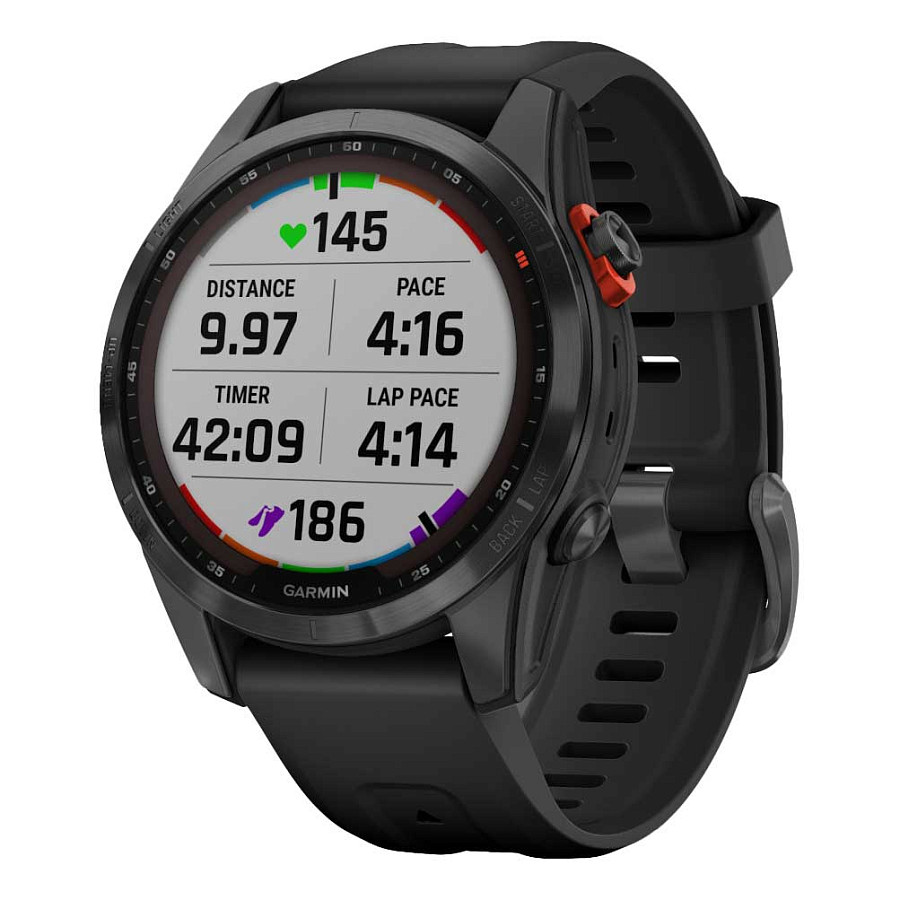 Часы Garmin Fenix 7s 010-02539-13 — сталь металл пластик, США