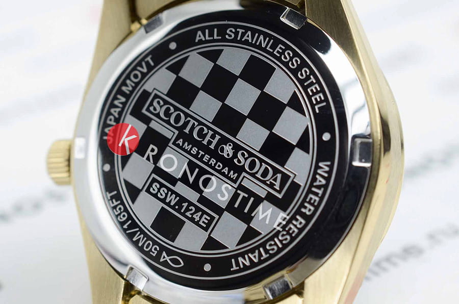 Часы Scotch&Soda SSW.124E — женские, нержавеющая сталь с pvd-покрытием
