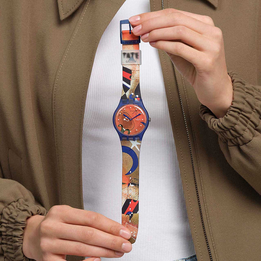 Часы Swatch New Gent Biosourced SO29Z136 — мужские, силикон