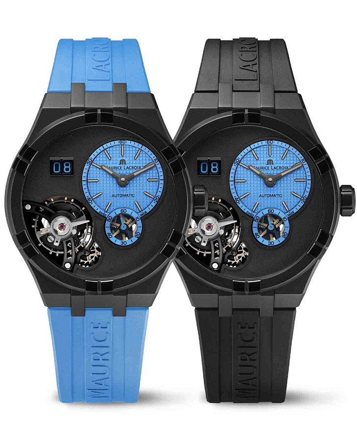 Часы Maurice Lacroix Aikon Master Grand Date AI6118-DLB0J-430-H — Швейцария, механические