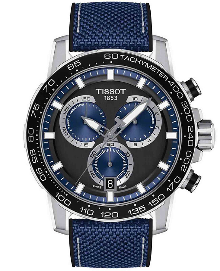 Часы Tissot SuperSport Chrono T125.617.17.051.03 — мужские, черный