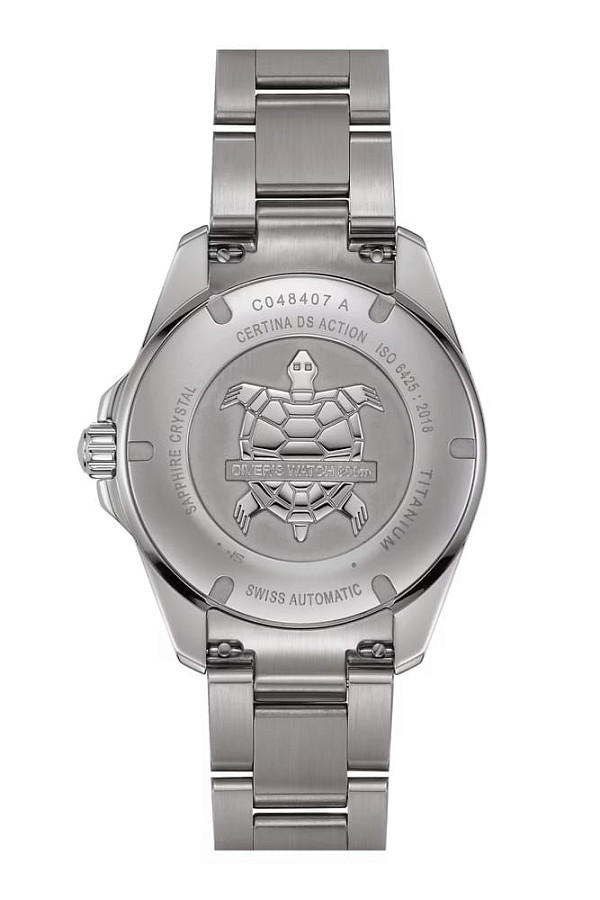 Часы Certina DS Action C048.407.44.041.00 — синий, металл сталь