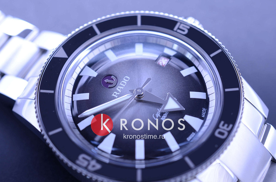 Часы Rado Captain Cook Automatic R32105153 — мужские, нержавеющая сталь