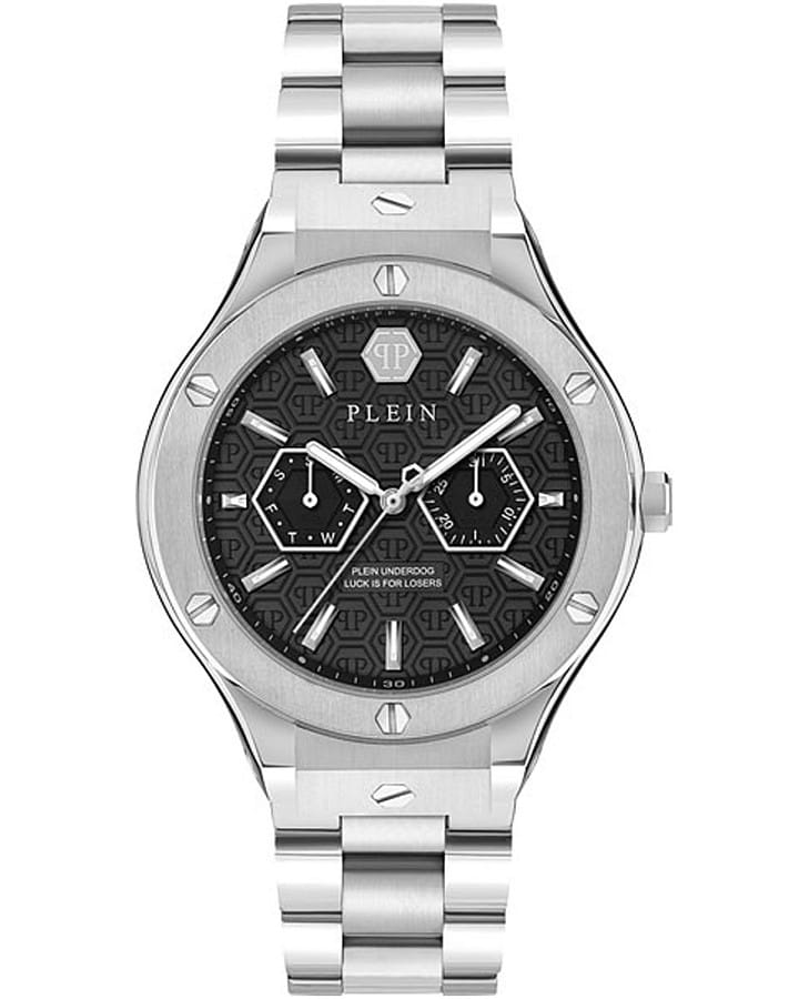 Часы Philipp Plein Plein Underdog Multifunct PW1GA0326 — мужские, черный