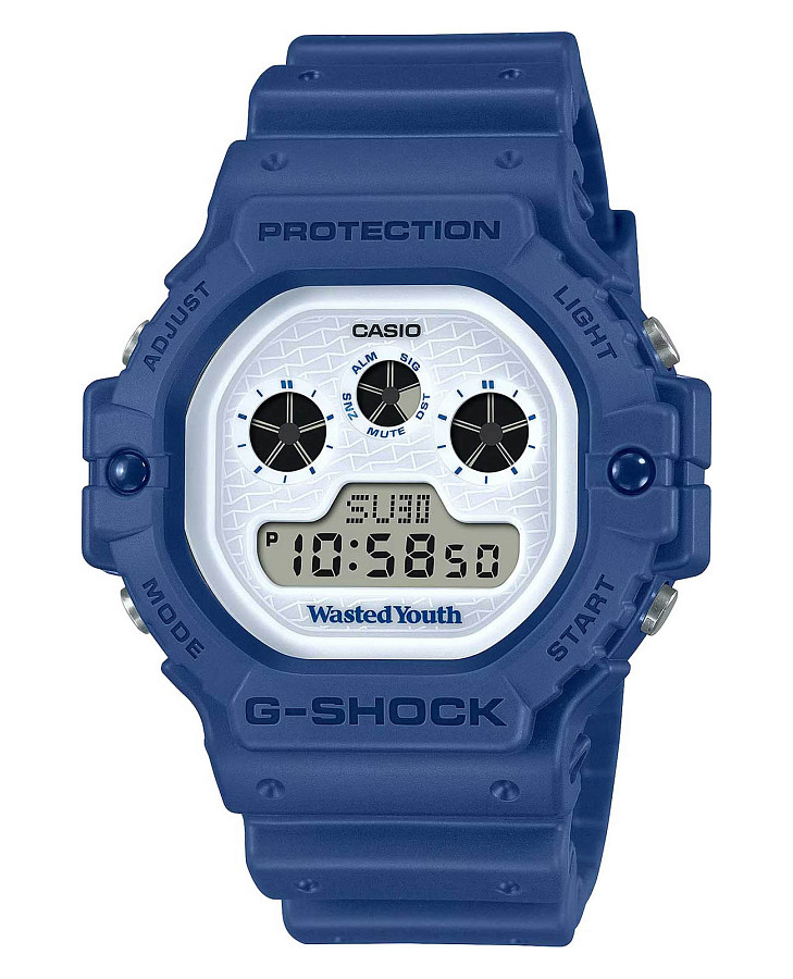 Часы Casio G-Shock DW-5900WY-2DR — мужские, белый