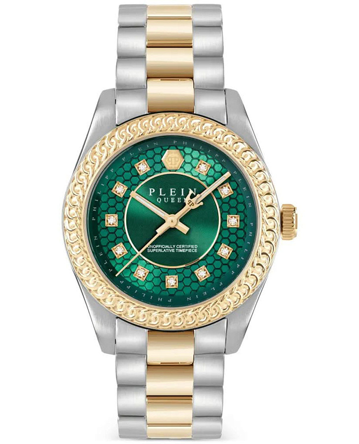 Часы Philipp Plein Queen Supreme PW7FA0426 — женские, зеленый